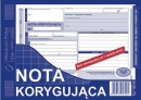 DRUK 108-3U NK NOTA KORYG.VAT NETTO PE�NA A5 O+K