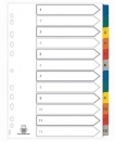 PRZEK�ADKI BANTEX MYLAR A4 KART. 1-12 M568587