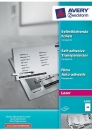 FOLIE SAMOPRZYLEPNE AVERY ZWECKFORM, 0,14 - GRUBO�� (MM), PRZEZROCZYSTE
