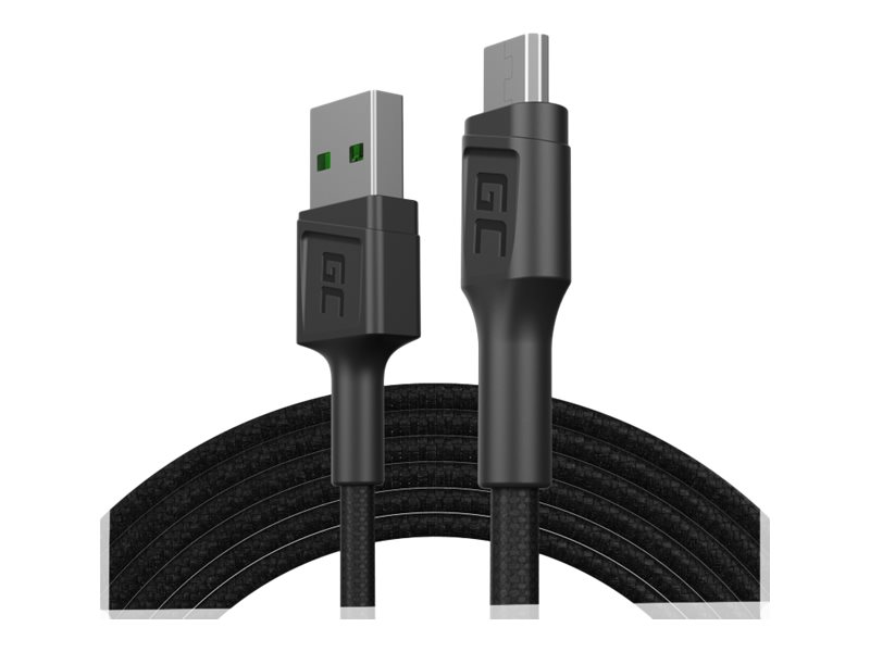 GREENCELL Cable GC PowerStream USB-A - Micro USB 200cm Ultra Charge QC 3.0
