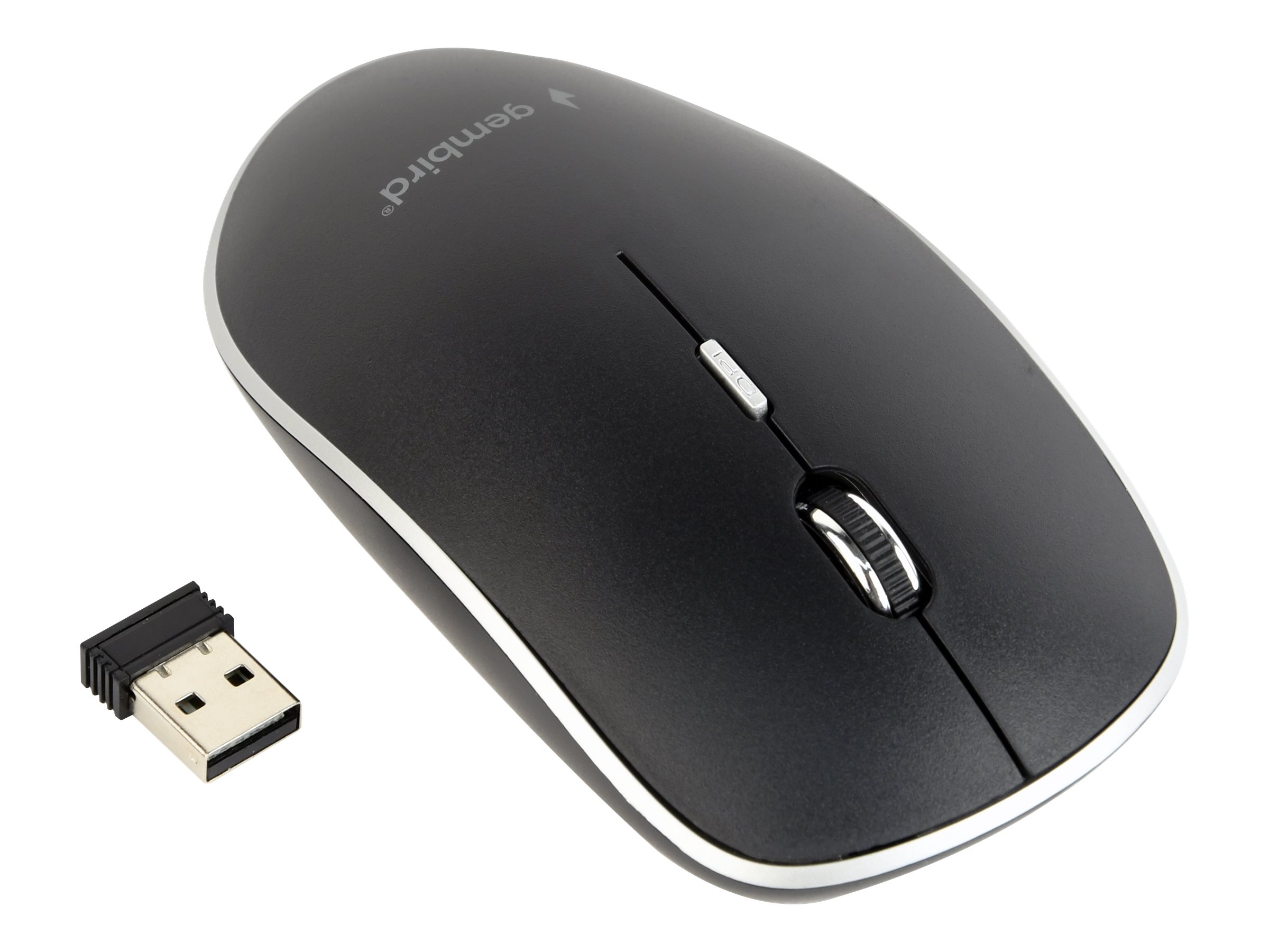 GEMBIRD Silent wireless optical mouse black [Towar z magazynu zewnętrznego (na specjalne zamówienie). Towar nie podlega zwrotowi. Czas oczekiwania do 5 dni roboczych.]