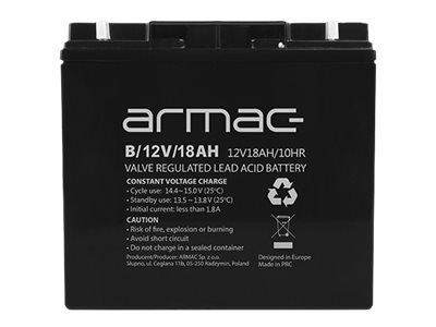 ARMAC ups battery B/12V/18Ah [Towar z magazynu zewnętrznego (na specjalne zamówienie). Towar nie podlega zwrotowi. Czas oczekiwania do 5 dni roboczych.]