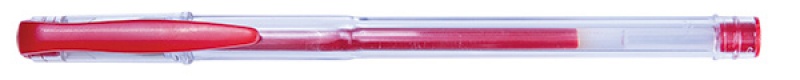 Długopis żelowy OFFICE PRODUCTS Classic 0,7mm, czerwony