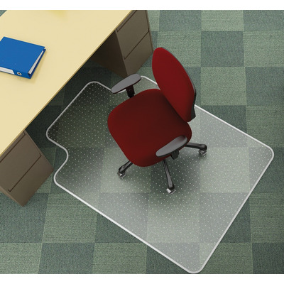 Mata pod krzesło Q-CONNECT, na dywany, 120x90cm, kształt T