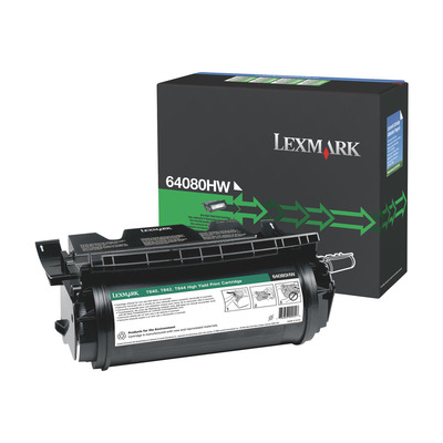 LEXMARK 64080HW Toner Lexmark black rekondycjonowany 21000 str. T640/T640dn/T640dtn/T640n/