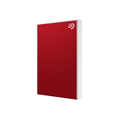 SEAGATE One Touch Potable 5TB USB 3.0 compatible with MAC and PC including data recovery service red