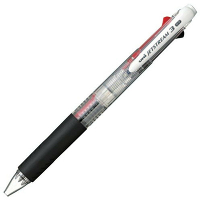 Długopis SXE3-400-9 trójkolorowy 0,7mm obudowa transparentna