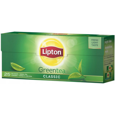 Herbata LIPTON zielona (25 torebek) GREEN CLASSIC