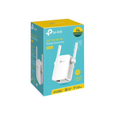 TPLINK RE205 TP-Link RE205 Wi-Fi AC750 Range Extender, Wall Plugged