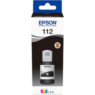 Tusz Epson  ET112 do EcoTank L15150/L15160  | 7500str. | 127 ml | black