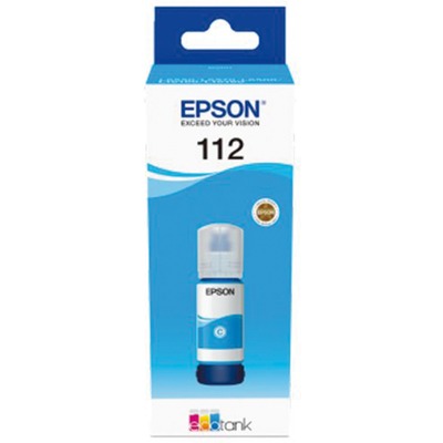Tusz Epson  ET112 do EcoTank  L15150/L15160  | 6000str. | 70 ml | cyan