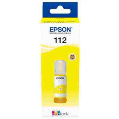Tusz Epson  ET112 do EcoTank L15150/L15160  | 6000str. | 70 ml | yellow