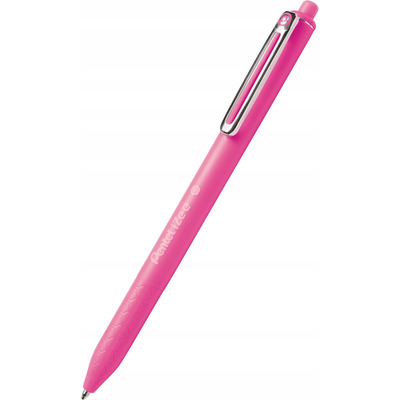 Długopis IZEE 0.7 różowy BX467-P PENTEL z tuszem low viscosity