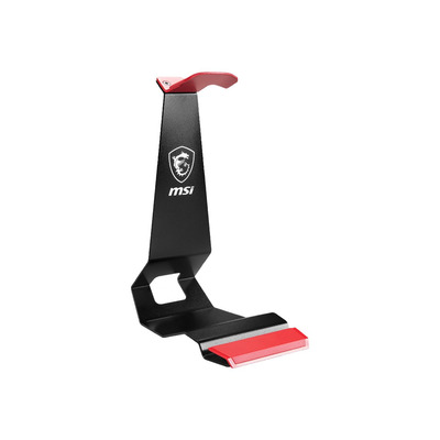 MSI HS01 Headset Stand Sturdy Metal Design With Non Slip Base 245mm in Height