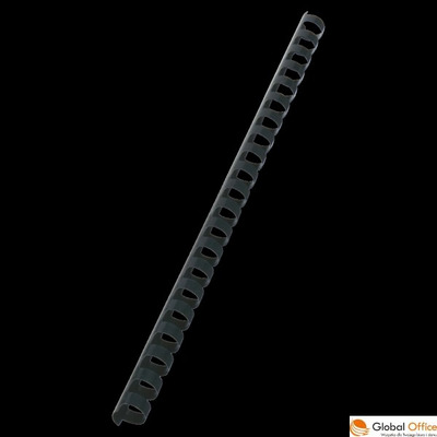 Grzbiety do bindowania plastikowe GBC Combs, A4, 14 mm, czarne , 100 szt., 4028178