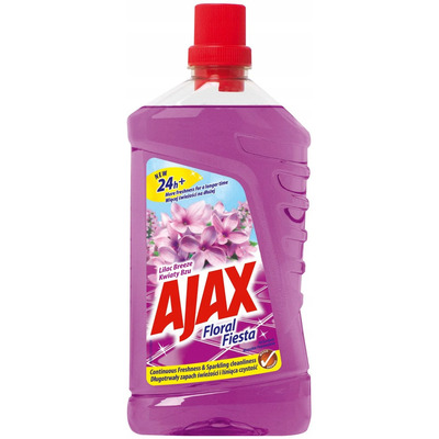 Płyn do mycia podłóg AJAX Floral Fiesta 1l Kwiaty Bzu (fioletowy)