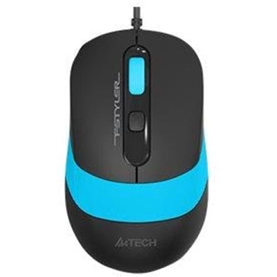 A4-Tech mysz FSTYLER FM10 | czarno-niebieska | przewodowa | USB