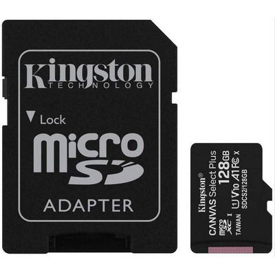 Kingston karta pamięci Micro SD Canvas Select Plus | 128GB