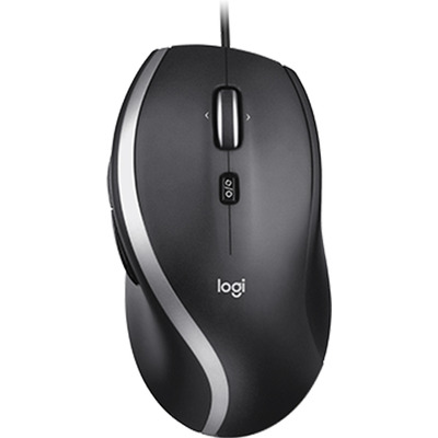 Logitech M500S mysz optyczna | przewodowa | USB | Czarno-srebrna