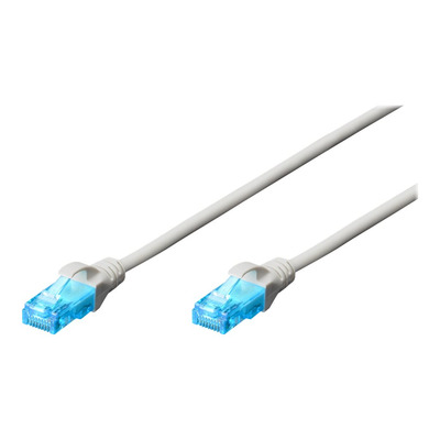DIGITUS CAT 5e U-UTP patch cable PVC AWG 26/7 length 10m color white [Towar z magazynu zewnętrznego (na specjalne zamówienie). Towar nie podlega zwrotowi. Czas oczekiwania do 5 dni roboczych.]