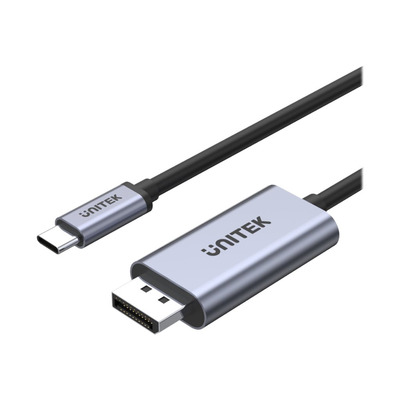 UNITEK V1409A Adapter USB-C - DP 1.2 4K 60HZ 1.8m [Towar z magazynu zewnętrznego (na specjalne zamówienie). Towar nie podlega zwrotowi. Czas oczekiwania do 5 dni roboczych.]