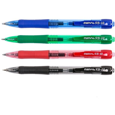 Długopis automatyczny UCHIDA RB-10 zielony 204704 LEVIATAN