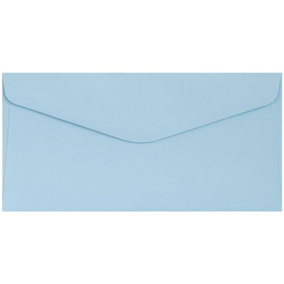 Koperta DL gładki niebieski satynowany K (10szt.) 130g 280128 Galeria Papieru