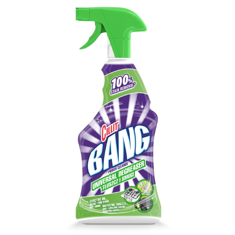 Cillit Bang T�uszcz i Smugi - Preparat do czyszczenia powierzchni - 750 ml