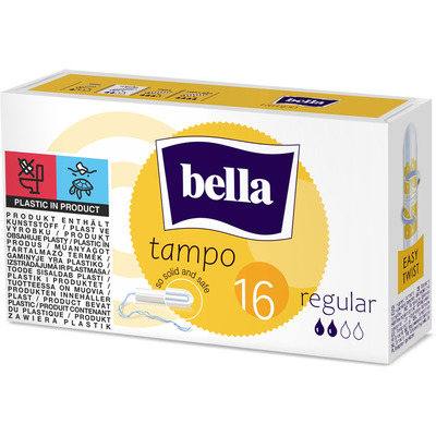 TAMPONY BELLA TAMPO REGULAR A16 BEZ APLIKATORA