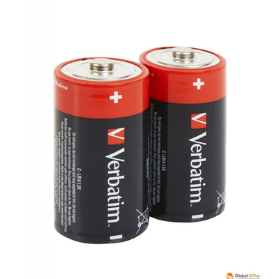 Baterie VERBATIM ALKALICZNE LR14/C, 1,5V BLISTER 2szt. 49922