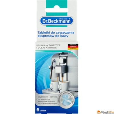 Dr. Beckmann tabletki czyszcz�ce ekspresy do kawy 6 szt. 02017