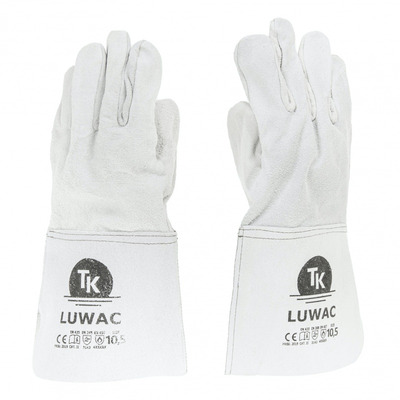 R�kawice TK LUWAC, spawalnicze, rozm. 10,5, bia�e