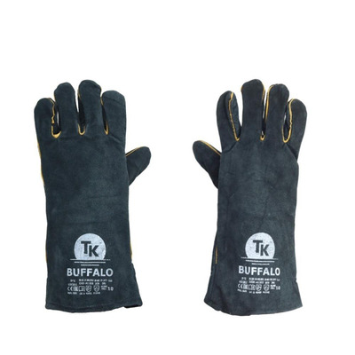 R�kawice TK BUFFALO, spawalnicze, rozm. 10, czarne