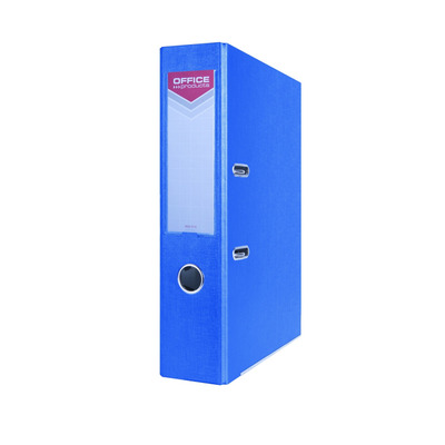 Segregator OFFICE PRODUCTS OFFICER-10, PP, A4/75mm, niebieski