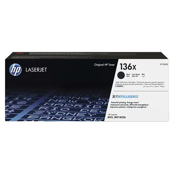 HP Toner nr 136X W1360X  Black 2,6K