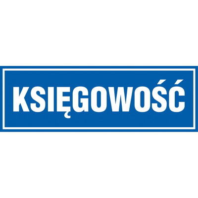 Znak TDC, Ksi�gowo��