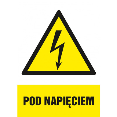 Znak TDC, Pod napi�ciem