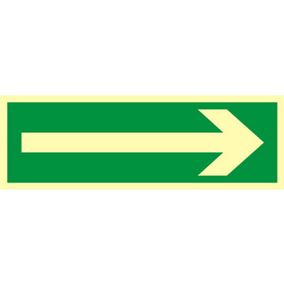 Znak TDC, Kierunek drogi ewakuacyjnej