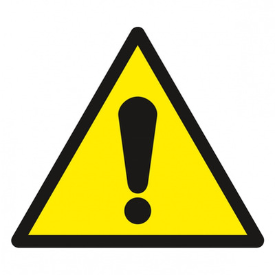 Znak TDC, Og&oacute;lny znak ostrzegawczy