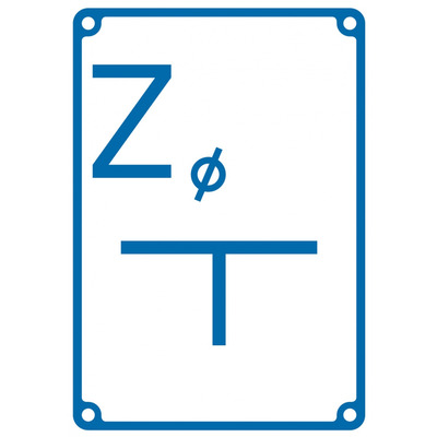 Znak TDC, Tablica orientacyjna dla zasuwy