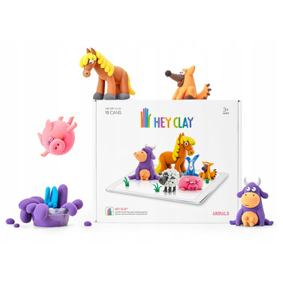 HEY CLAY masa plastyczna Zwierz�ta