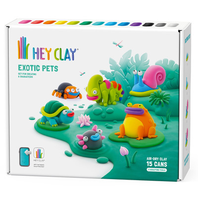 HEY CLAY masa plastyczna Egzotyczne zwierz�ta