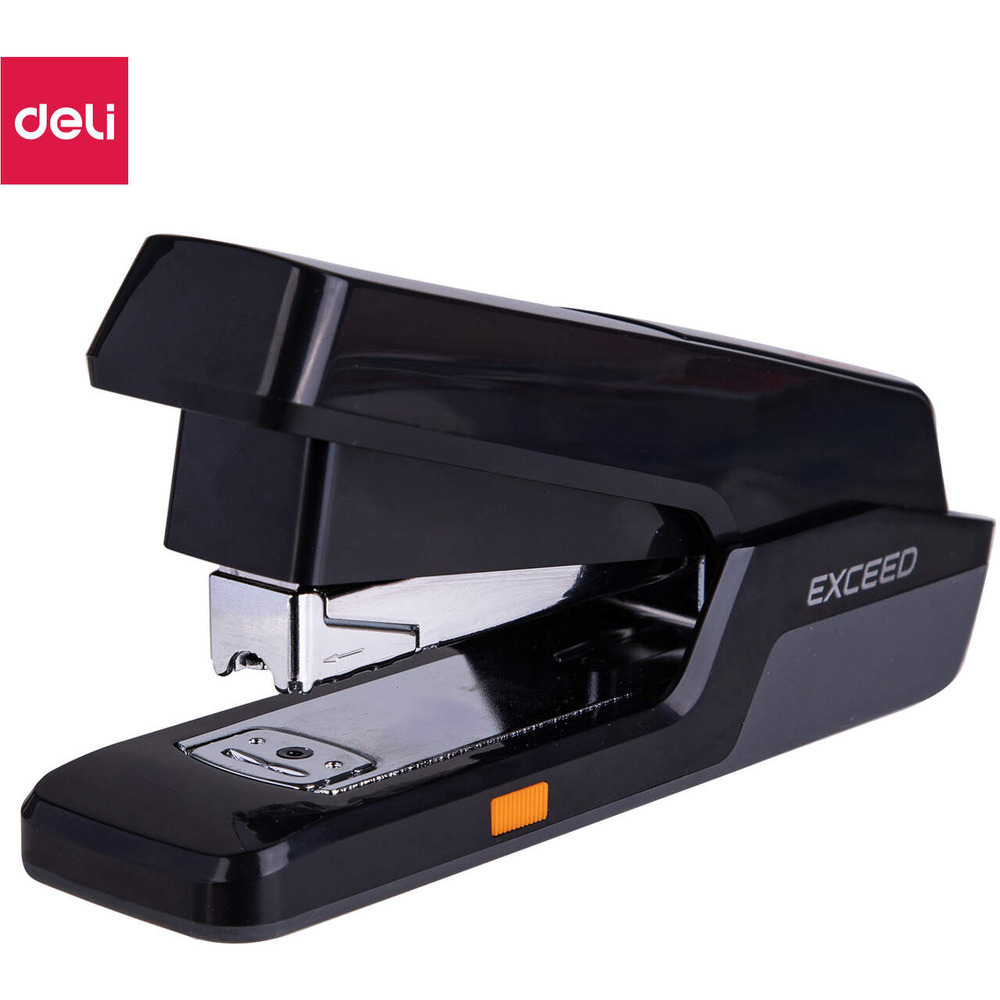 Zszywacz do 25 kartek 24/6 26/6 czarny bezwysi�kowy E0476 BLACK DELI