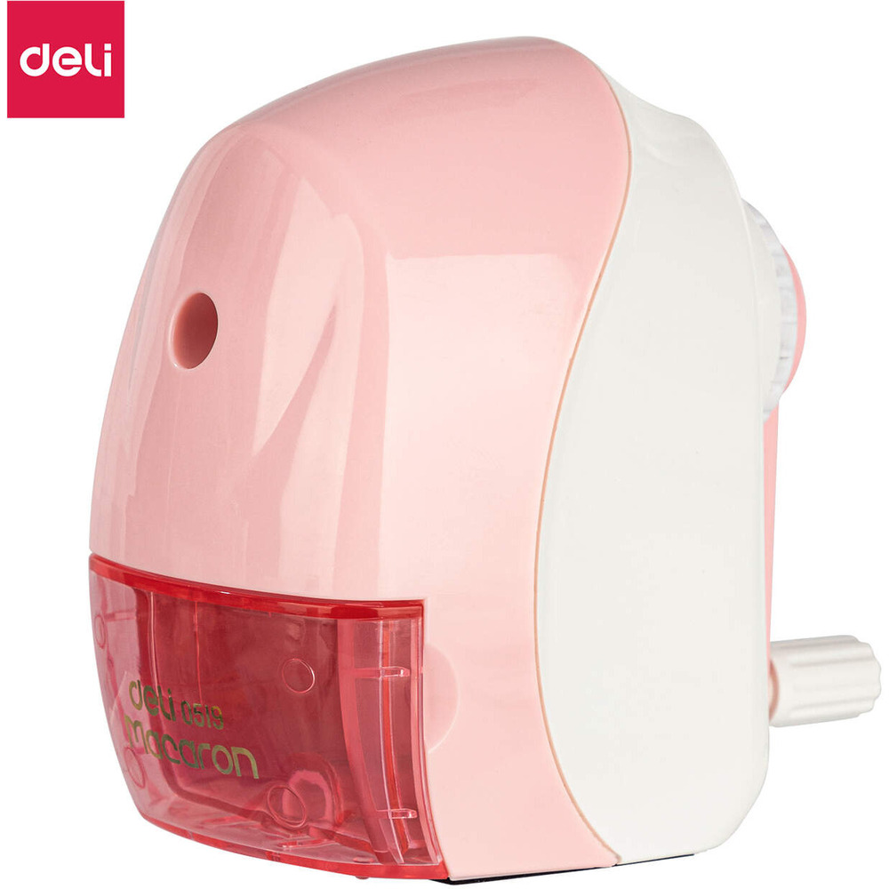 Temper&oacute;wka r�czna na korbk� MACARON r&oacute;�owa 0519 PINK DELI