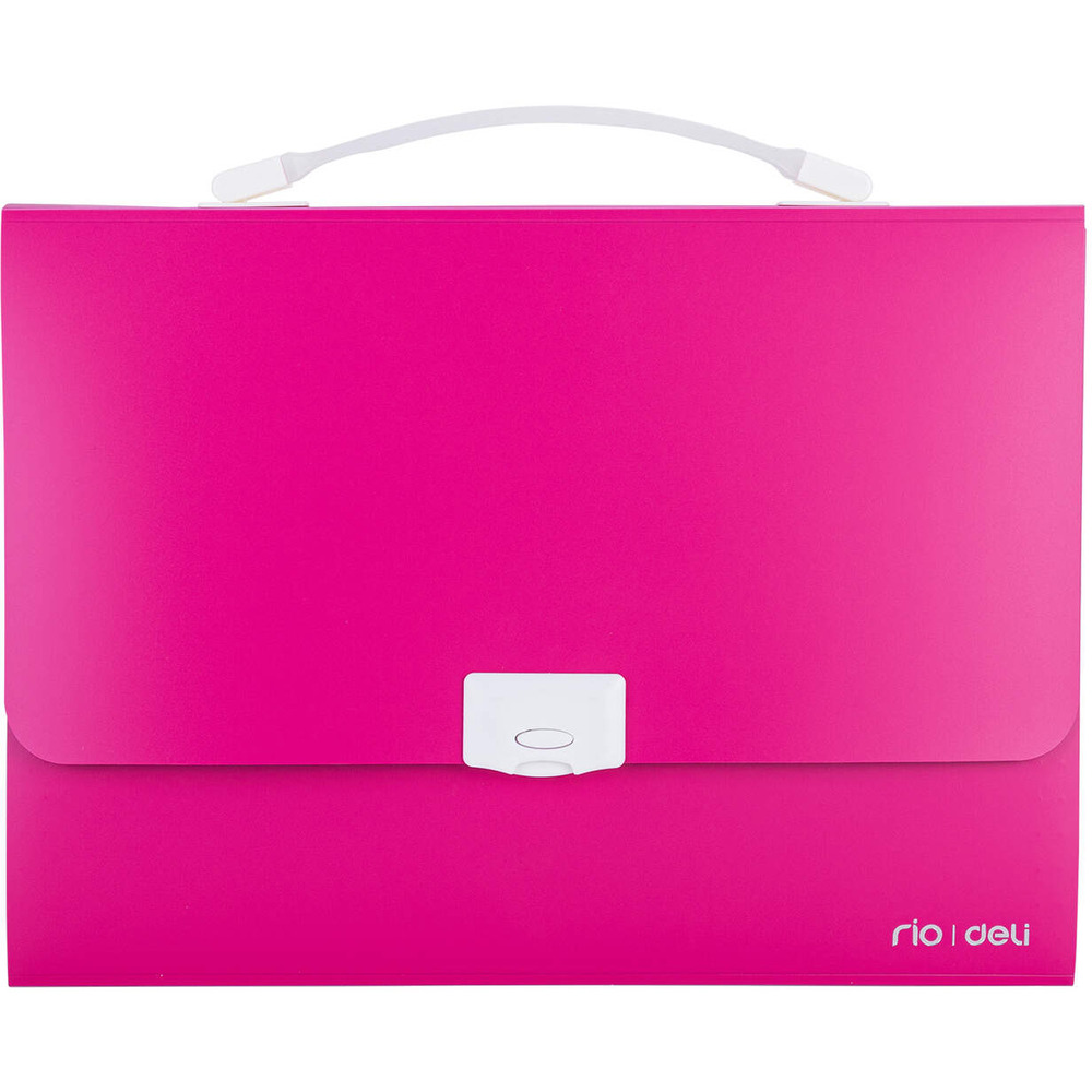 Teczka z r�czk� 13-przegr&oacute;dek RIO r&oacute;�owa 38126 PINK DELI
