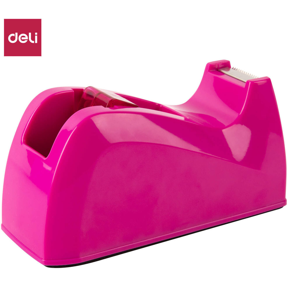 Podajnik do ta�my klej�cej RIO r&oacute;�owy E815A PINK DELI