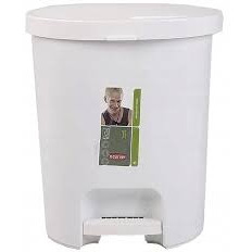 Kosz na �mieci plastik Curver 25l bia�y z peda�em na zam�wienie kilka dni