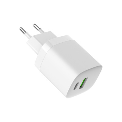 �adowarka sieciowa  PD/QC 4.0 1x USB-C 1x USB-A 3A 30W
