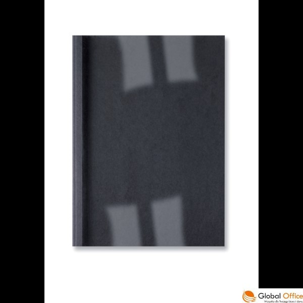 Ok�adki do bindowania termicznego GBC LeatherGrain, A4, 1,5 mm, czarne , 100 szt., IB451607