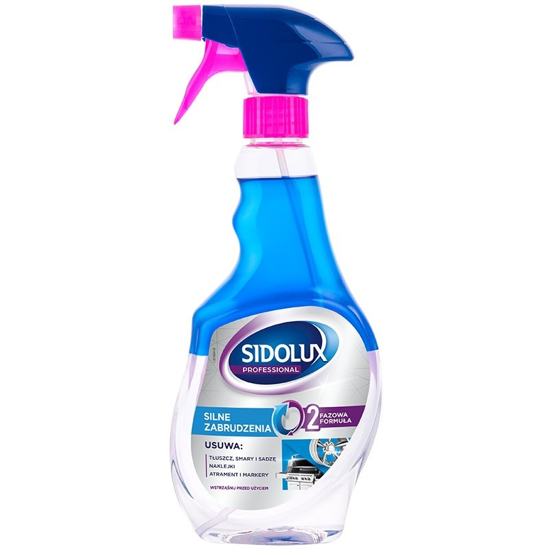 Sidolux Professional - P�yn do usuwania silnych zabrudze� - 500 ml